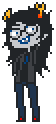 2012 dream_ghost feastings fullres pixel solo starter_outfit transparent vriska_serket walksprite