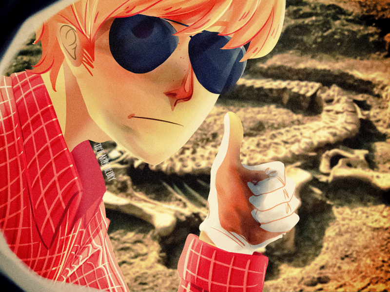 dave_strider freckles headshot solo theicarustheory thumbs_up