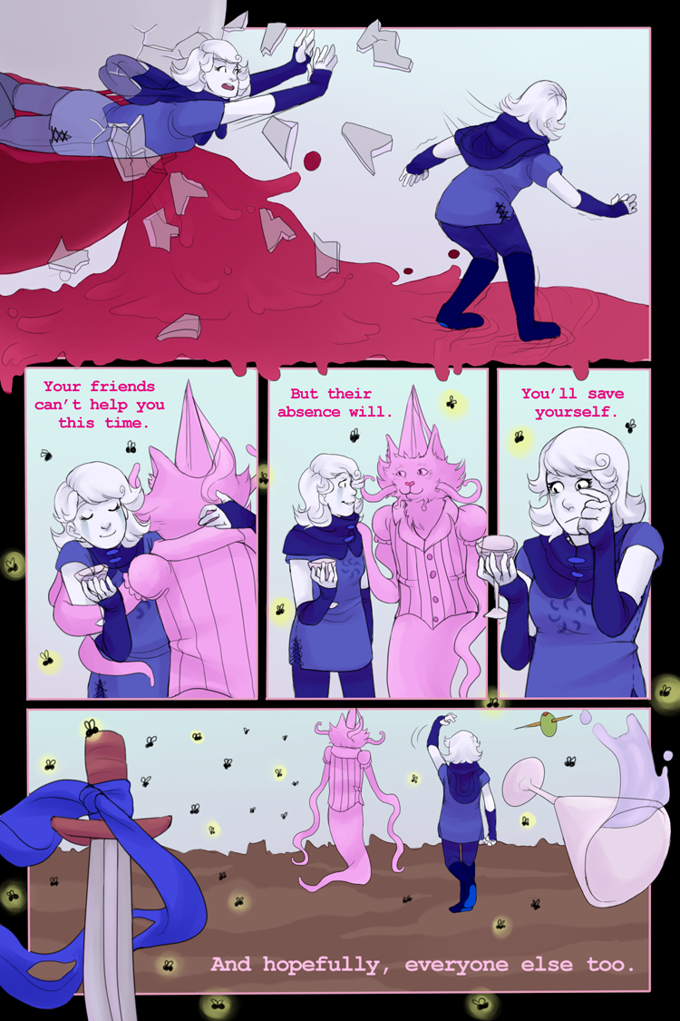 alcohol beverage cocktail_glass comic crying godtier hug jaspersprite land_of_wind_and_shade no_mask robin rogue roxy_lalonde serenity sprite text unbreakable_katana void_aspect