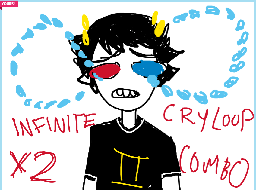 crying no_glasses problemtown reaction sollux_captor solo