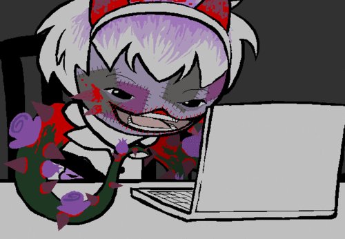 animated au blood computer heinoustuck rose_lalonde solo