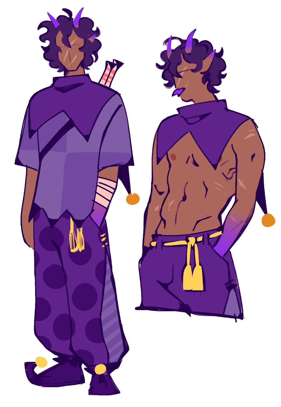 2023 au deuce_clubs dungeons_and_dragons gamzee_makara humanized sketch starsnores