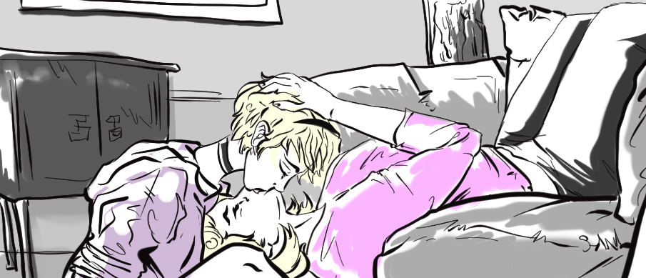 couch incest kiss lalondecest redrom rose_lalonde roxy_lalonde shipping themorbidoptimist wizardship