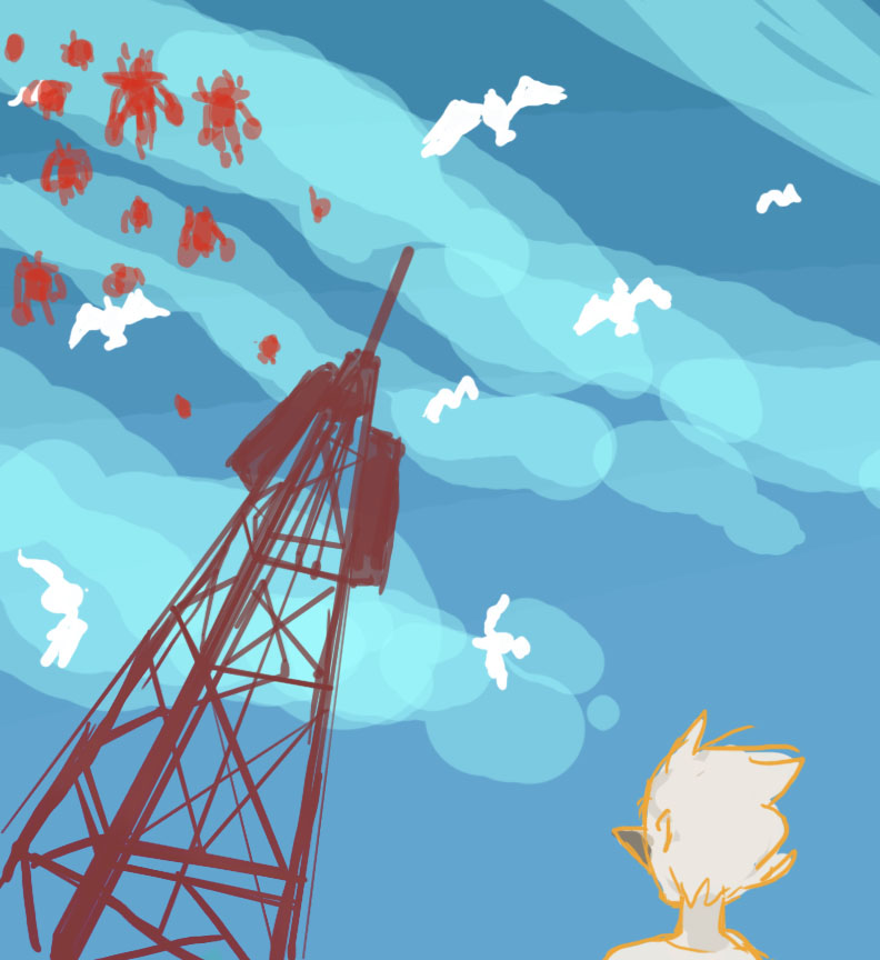 dirk_strider imperial_drone low_angle myaverageartblog panel_redraw seagulls