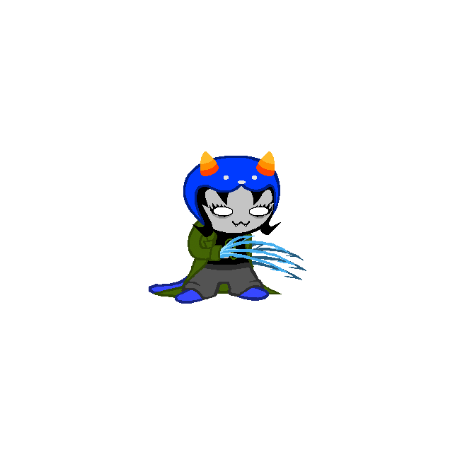 action_claws animated dream_ghost flash_asset nepeta_leijon poinko solo sprite_mode transparent