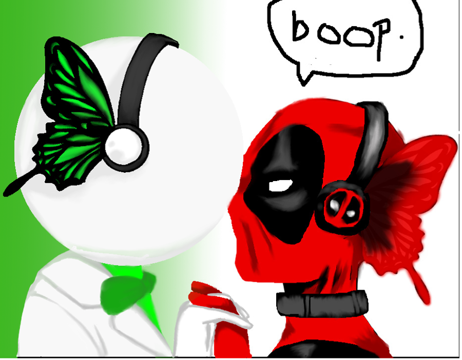 awwws crossover deadpool doc_scratch holding_hands magnet marvel profile redrom shipping this_is_stupid vocaloid