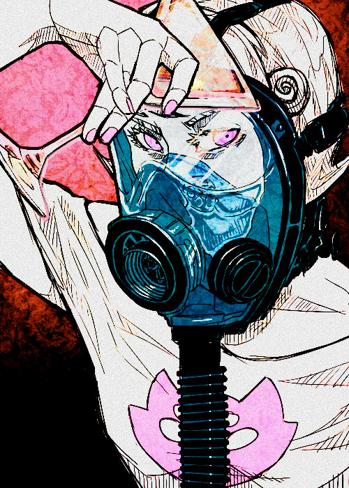 animated cocktail_glass gasmask ramember roxy_lalonde solo