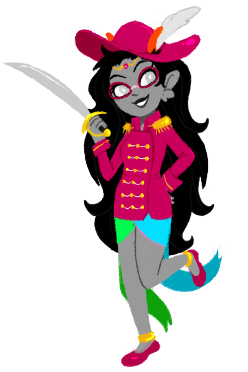 dream_ghost feferi_peixes rear_admiral_attire solo transparent weapon witch-of-derp