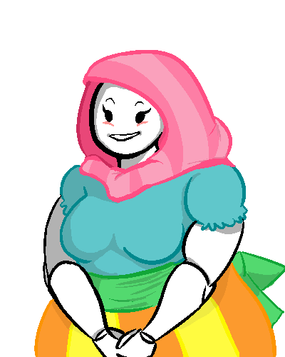 agpicklefeet animated blush ms_paint solo suggestive_eyebrows talksprite transparent