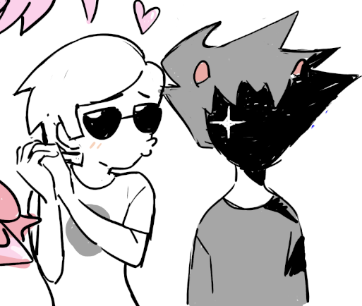 2026 blush dave_strider dubcon fullres grayscale heart highlight_color karkat_vantas monochrome r_ch07 red_knight_district redrom shipping silhouette starter_outfit