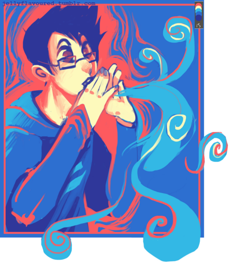 breath_aspect godtier heir jellyflavoured john_egbert limited_palette solo the_windy_thing