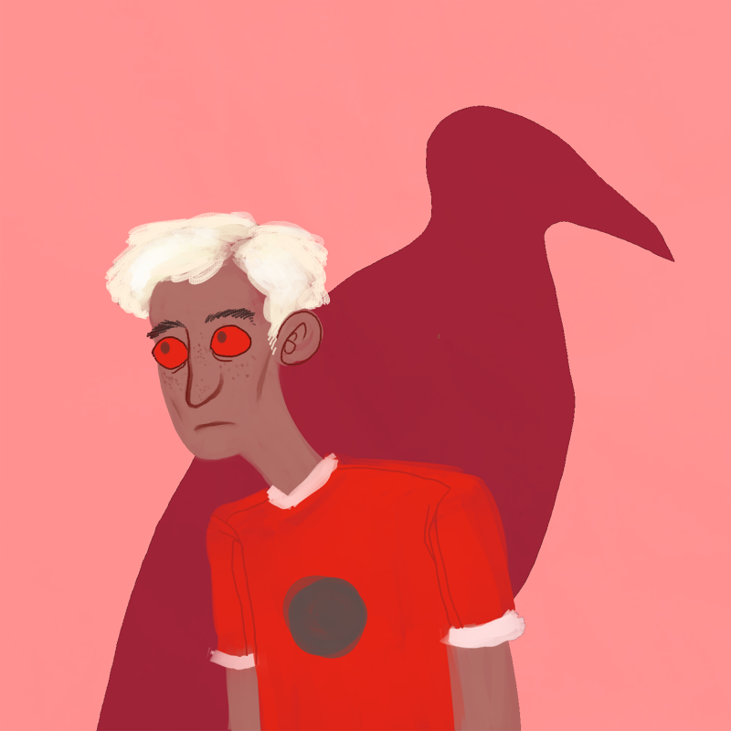 crows dave_strider freckles mostlyhazel no_glasses red_record_tee solo starter_outfit