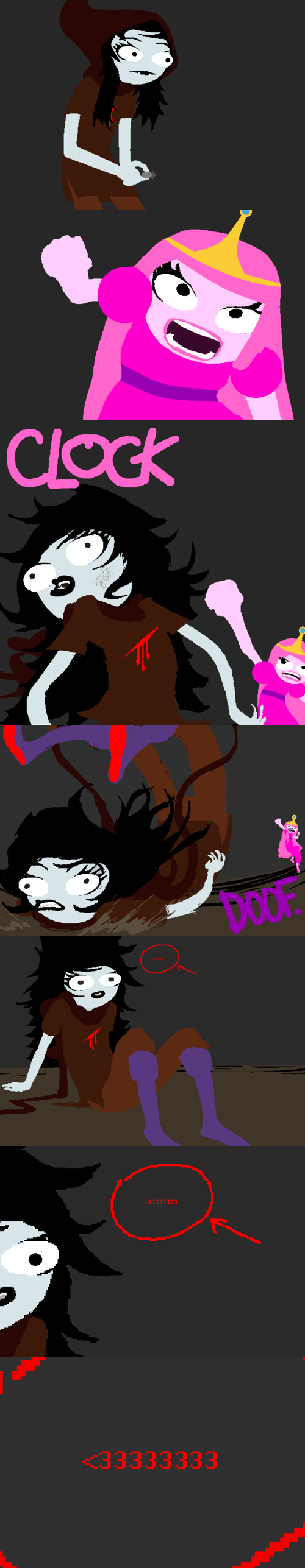 adventure_time arisenanew blood_aspect comic crossover godtier heart image_manipulation redrom shipping strife text thief
