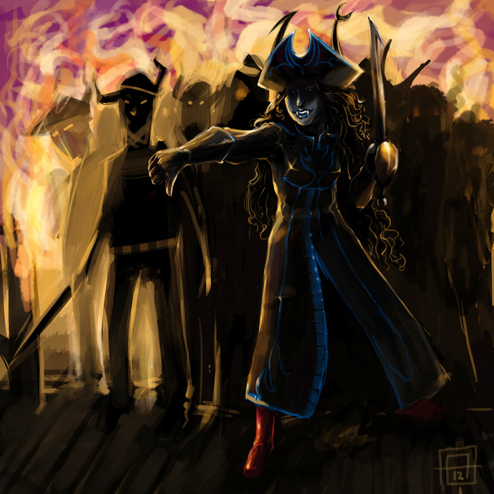 ancestors fantroll hat marquise_spinneret_mindfang silhouette sirice