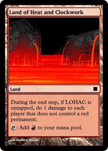 card crossover cybernerd129 land_of_heat_and_clockwork magic_the_gathering solo