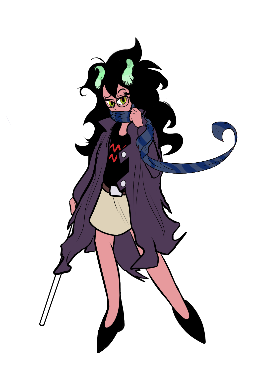 anonymous_artist crossover empiricist's_wand eridan_ampora fusion gainax panty_and_stocking rule63 solo