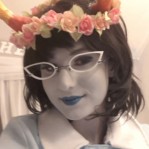 2013 aranea_serket cosplay dancestors flower_crown flowers fullres headshot princehess real_life solo winter_dress
