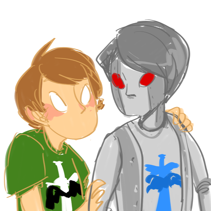 andrew_hussie arm_around_shoulder hussiebot multiple_personas selfcest shipping source_needed sourcing_attempted