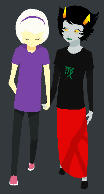 holding_hands kanaya_maryam redrom rose_lalonde rosemary shipping source_needed sourcing_attempted