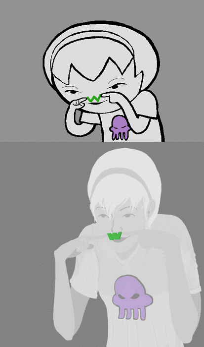 animated highlight_color panel_redraw rose_lalonde solo suggestive_eyebrows w_magnet