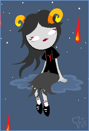 aradia_megido dead_aradia meteor solo source_needed sourcing_attempted stars starter_outfit