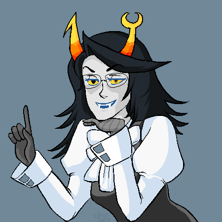 ace_attorney animated crossover headshot solo source_needed sourcing_attempted vriska_serket