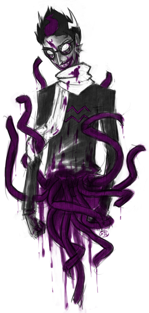 blood broken_source dream_ghost eridan's_guts eridan_ampora gore limited_palette my-twisted-logic ohgodwhat scarf solo