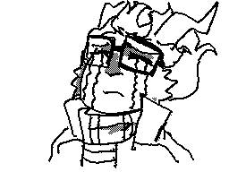 animated crying eridan_ampora grayscale headshot lineart scarf solo source_needed sourcing_attempted starter_outfit