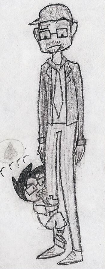 2010 biting crossover fullres grayscale greyhare13 john_egbert nostalgia_critic pencil size_difference spade starter_outfit strife text word_balloon