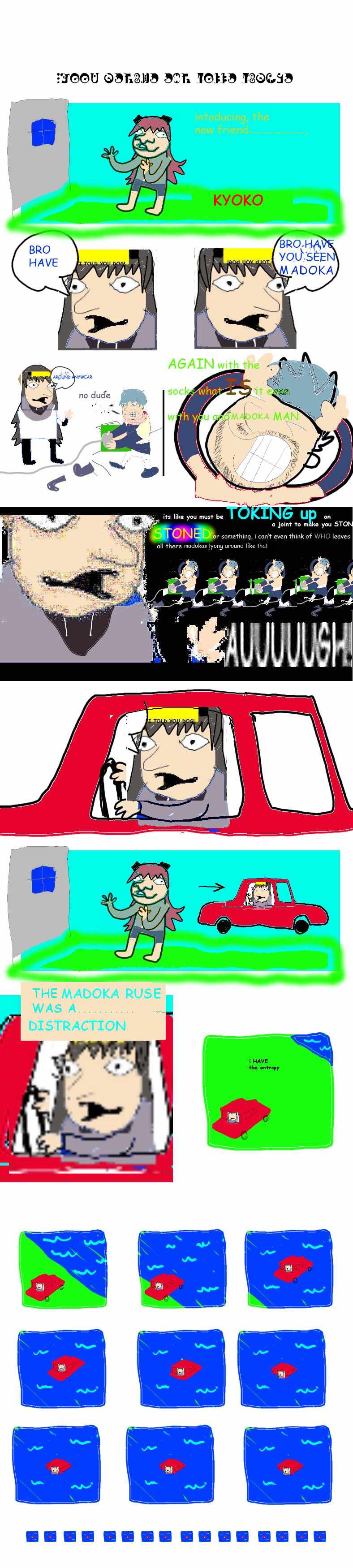 car comic crossover image_manipulation madoka_magica parody source_needed sourcing_attempted sweet_bro_and_hella_jeff text word_balloon