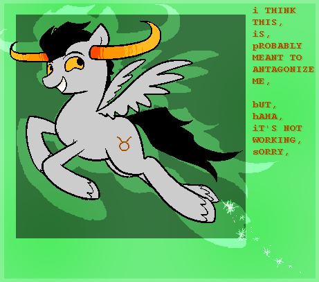 crossover my_little_pony ponified solo source_needed sourcing_attempted tavros_nitram zodiac_symbol