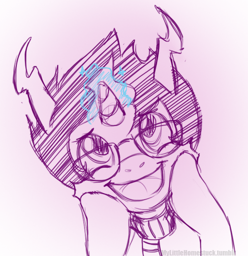 broken_source crossover eridan_ampora headshot highlight_color my_little_pony mylittlehomestuck ponified scarf smiling_eridan solo