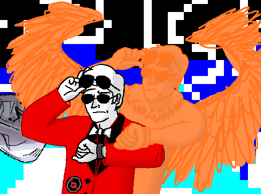 back_to_the_future crossover dave_strider davesprite pixel red_plush_puppet_tux source_needed sourcing_attempted sprite
