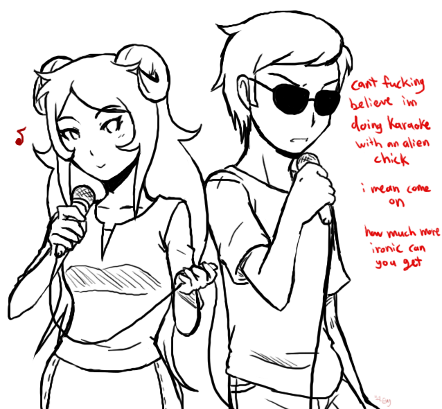 actual_source_needed aradia_megido dave_strider double_time evy highlight_color music_note redrom shipping