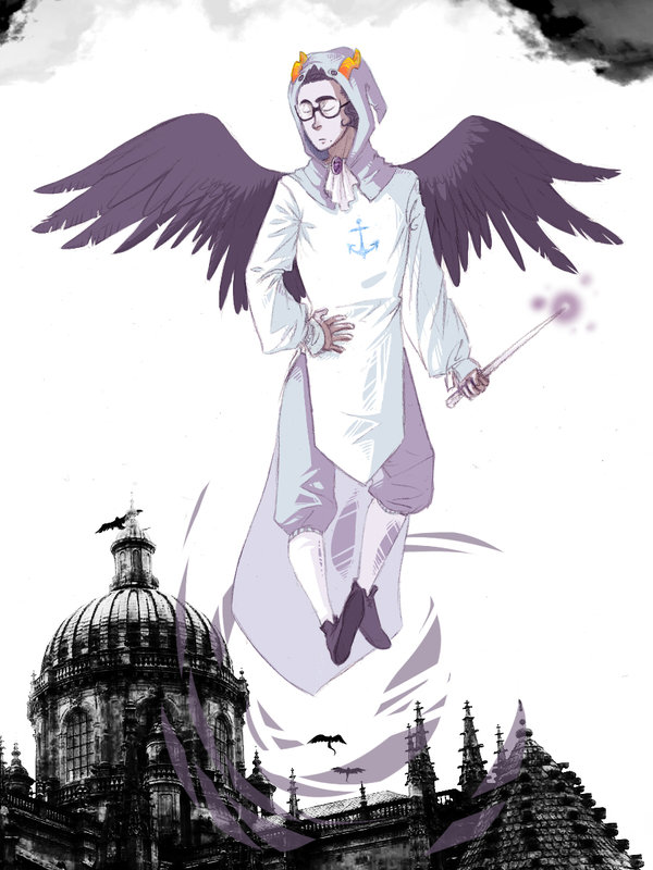 angel empiricist's_wand eridan_ampora godtier hope_aspect land_of_wrath_and_angels liliumus non_canon_design prince solo
