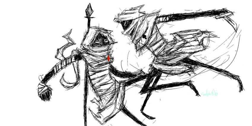 2011 dd dd's_spear diamond dune_drifter exiles fullres_export_attempted grayscale highlight_color jack_noir knife midair sadoh-shi scurrilous_straggler spade strife