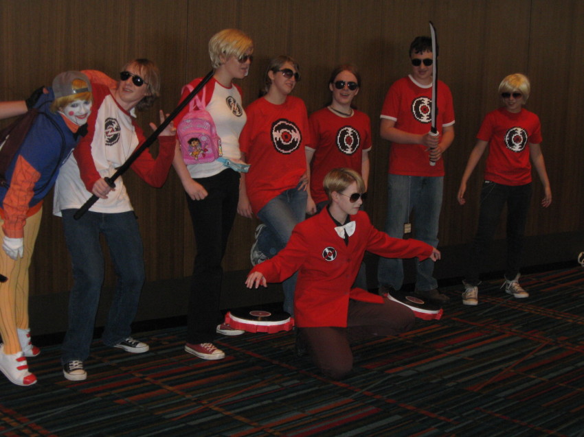2011 cosplay dave_strider katana lil_cal real_life red_baseball_tee red_plush_puppet_tux red_record_tee source_needed sourcing_attempted starter_outfit timetables