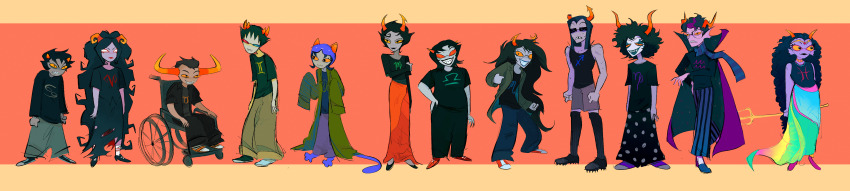 2024 alternians aradia_megido body_modification cat_hat dead_aradia equius_zahhak eridan_ampora feferi_peixes fullres gamzee_makara jaggy_lines kanaya_maryam karkat_vantas melerbytes nepeta_leijon psidon's_entente sitting sollux_captor starter_outfit sweat tavros_nitram terezi_pyrope trident vriska_serket wheelchair