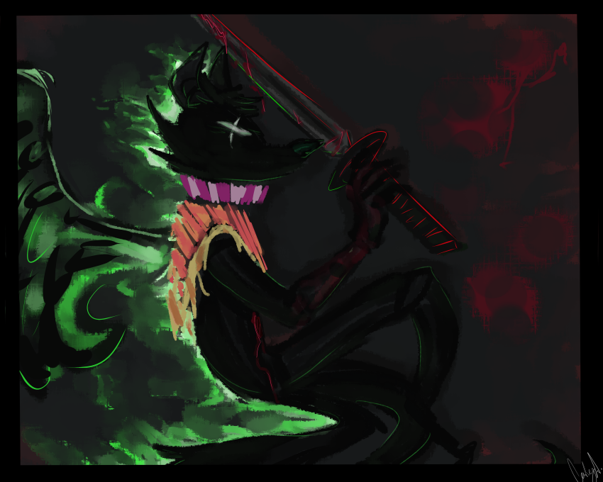 2014 bec_noir blood fire fullres harlequin_uniform jack_noir profile retroscofflaws scars solo sovereign_slayer sword