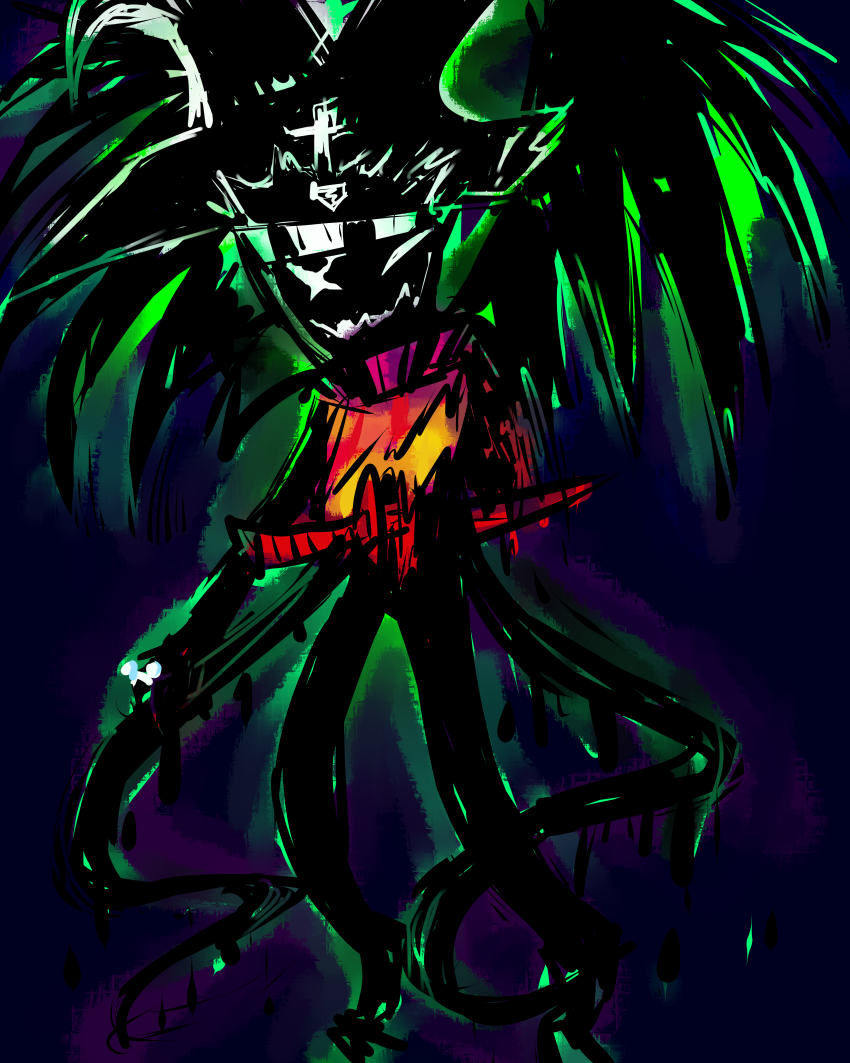 2014 blood crown fullres harlequin_uniform impalement jack_noir jackspers_noirlecrow midair queen's_ring retroscofflaws scars solo sovereign_slayer sword