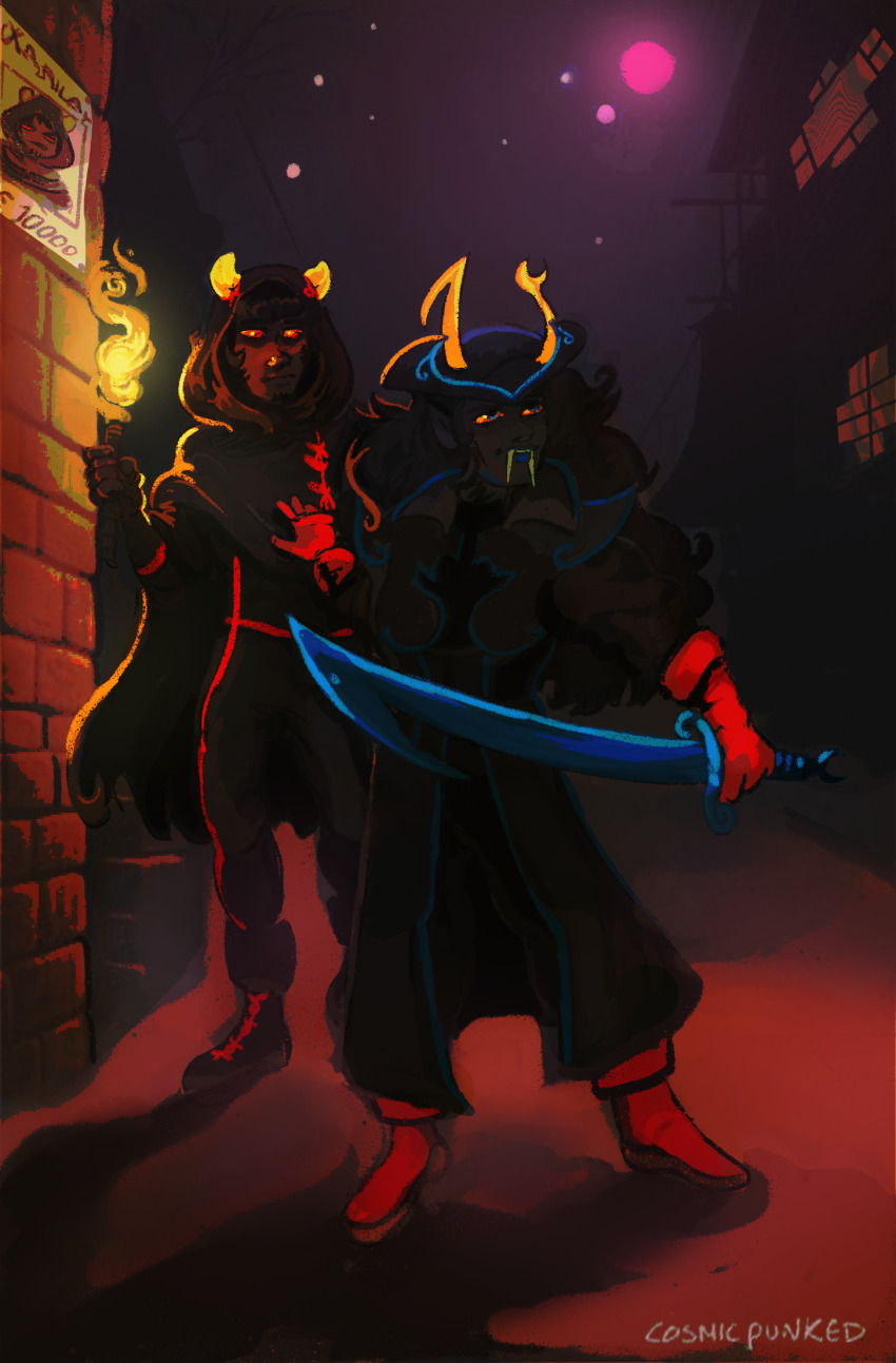 2024 alternia ancestors ancestral_awakening_sword cosmicpunked fire fullres hat hive marquise_spinneret_mindfang night pink_moon shipping stars starter_outfit text the_sufferer trees twist_in_the_tale