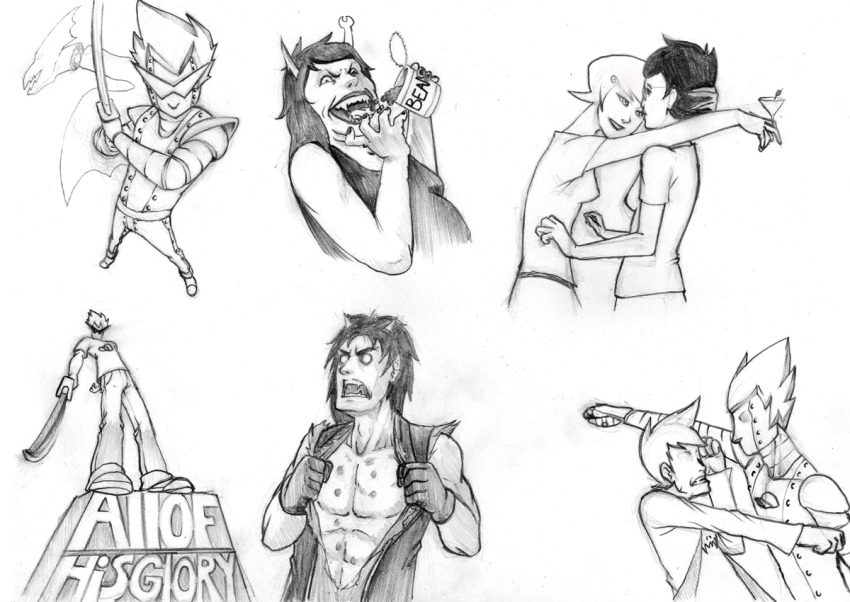 2012 alpha_kids brobot chubstuck cottoncandy crossover dirk_strider fat_vriska fernyxferny fist_of_the_north_star food grayscale jake_english jane_crocker pencil roxy_lalonde seagoatdad sketch strife text unbreakable_katana