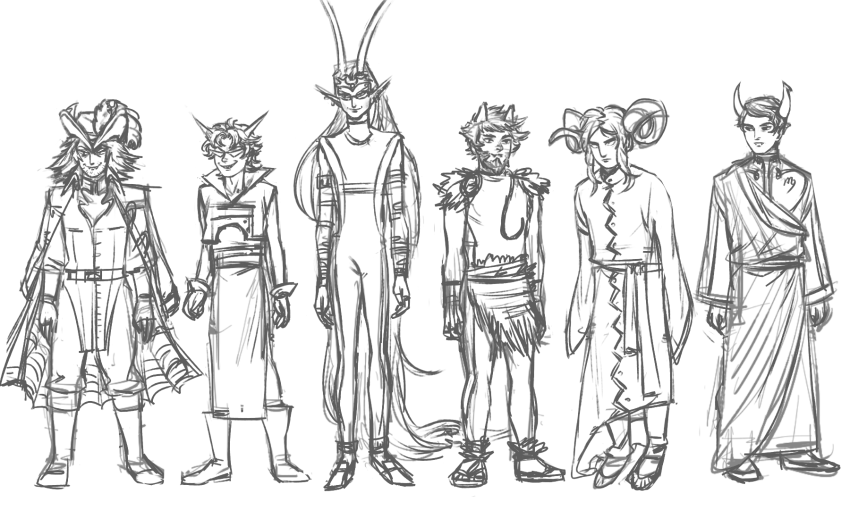 ancestors debonairbear grayscale her_imperious_condescension marquise_spinneret_mindfang neophyte_redglare rule63 sketch the_disciple the_dolorosa the_handmaid