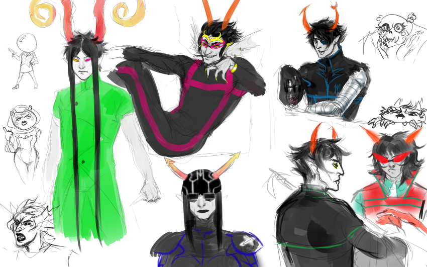 >:? 2015 alisonnyash ancestors art_dump artificial_limb beverage blinded_mindfang body_modification doc_scratch expatriate_darkleer eyepatch fullres headshot her_imperious_condescension lord_english marquise_spinneret_mindfang neophyte_redglare no_hat orphaner_dualscar rule63 sketch smoking starter_outfit the_dolorosa the_handmaid the_sufferer white_magnum