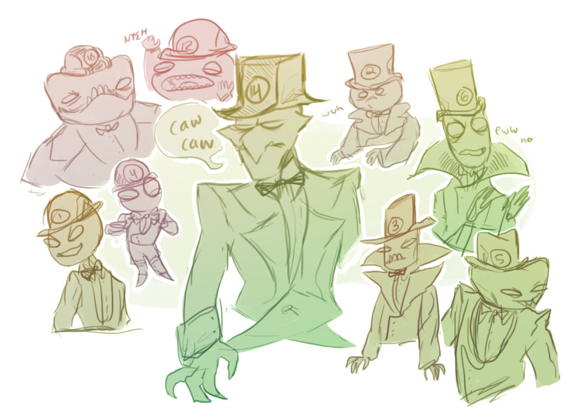 2014 chameleocoonj clover die doze eggs felt fin fullres itchy monochrome quarters sawbuck sketch starter_outfit text trace word_balloon