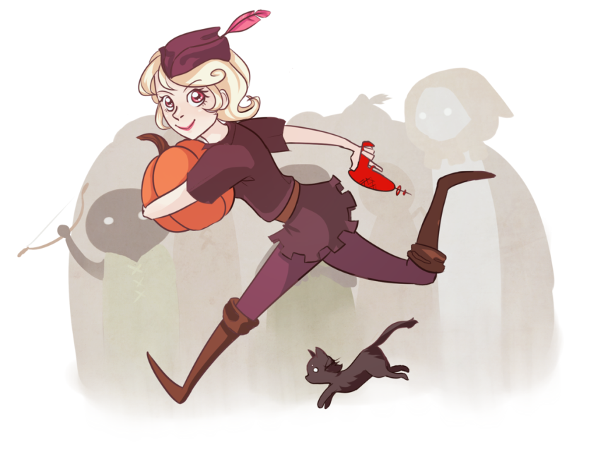 bow carapaces crossover gingerybiscuit pumpkin robin_hood roxy_lalonde vodka_mutini