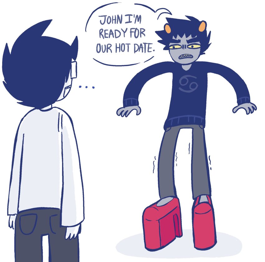 ... 2026 back_angle communism fashion formal fullres jaggy_lines john_egbert johnkat_gayly karkat_vantas redrom shipping starter_outfit word_balloon