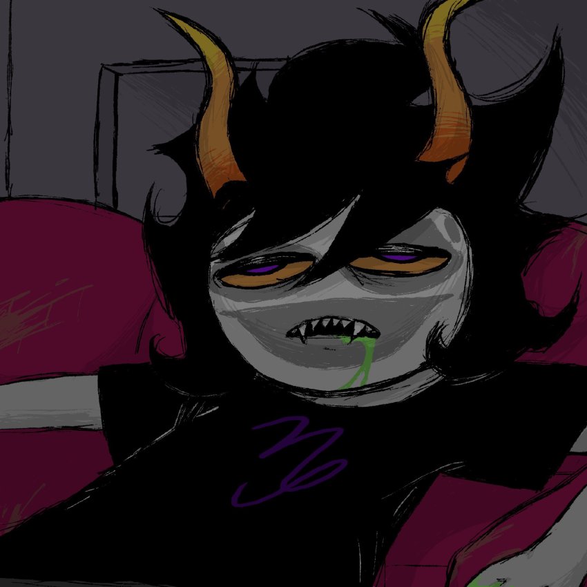 banomaninator couch gamzee_makara solo sopor_slime starter_outfit