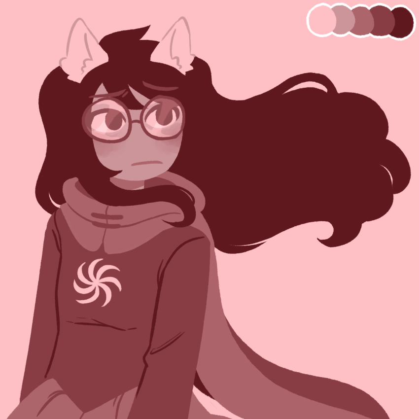 drawthiere jade_harley limited_palette solo space_aspect