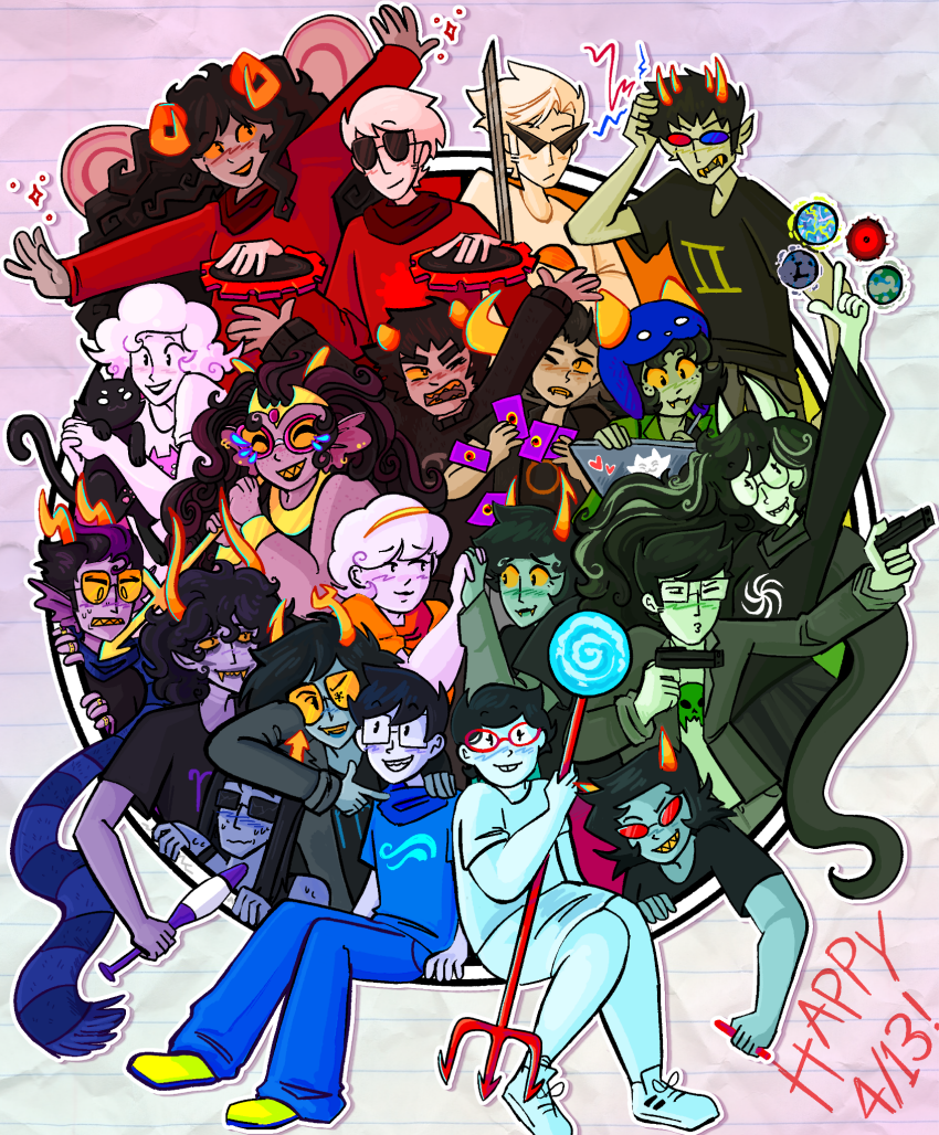 413 2025 all_kids alpha_kids alternians aradia_megido arm_around_shoulder beta_kids blush body_modification breath_aspect carrying chalk crocker_war_fork dave_strider deuce_clubs dirk_strider dogtier equius_zahhak eridan_ampora eridude feferi_peixes fiduspawn gamzee_makara godtier heart heir illustrating jade_harley jake_english jane_crocker john_egbert kanaya_maryam karkat_vantas knight land_of_frost_and_frogs land_of_heat_and_clockwork land_of_light_and_rain land_of_wind_and_shade light_aspect lusus maid nepeta_leijon planets pounce_de_leon psidon's_entente rose_lalonde roxy_lalonde seer sollux_captor space_aspect starter_outfit sweat tavros_nitram terezi_pyrope text time_aspect timetables twin_m9_berettas unbreakable_katana vodka_mutini vriska_serket witch